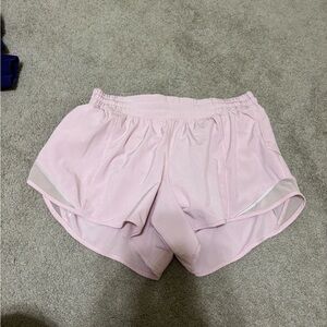 Women's Pink Lululemon Hotty Hot Shorts